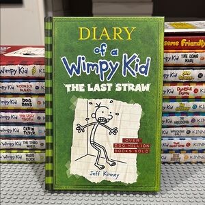 Diary of a Wimpy Kid: The Last Straw - Hardcover Book by Jeff Kinney (Brand New)